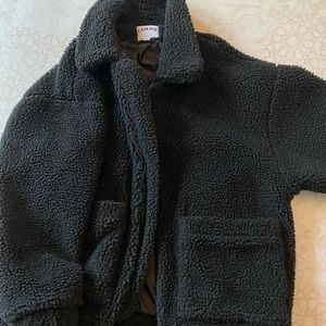 I Am Gia black Pixie coat size small
